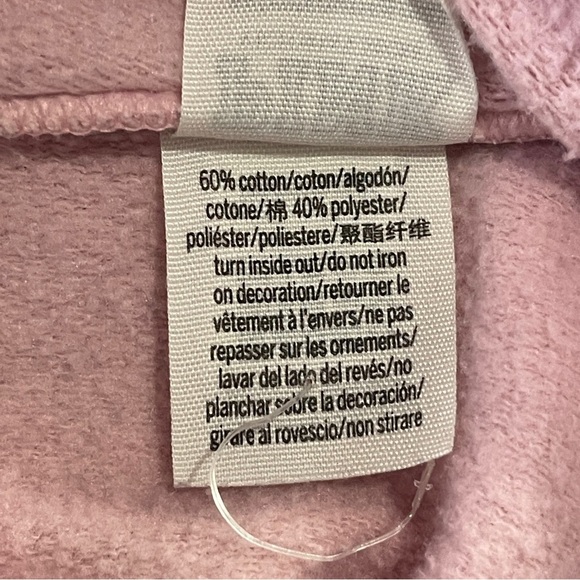 Victoria’s Secret Pink High Cowl Neck Pullover Size XS Sweatshirt Colorblock - Picture 5 of 8